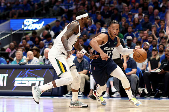 Mavs Jazz Jalen Brunson